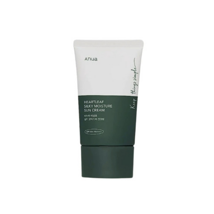 HEARTLEAF SILKY MOISTURE SUNCREAM 50ML_GLB